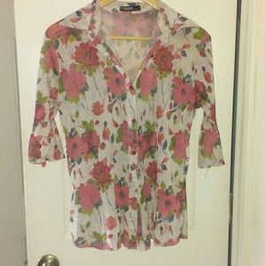 Vintage Inspired Flora Blouse